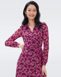 Phoenix Mesh Wrap Dress-dvf Flash Sale