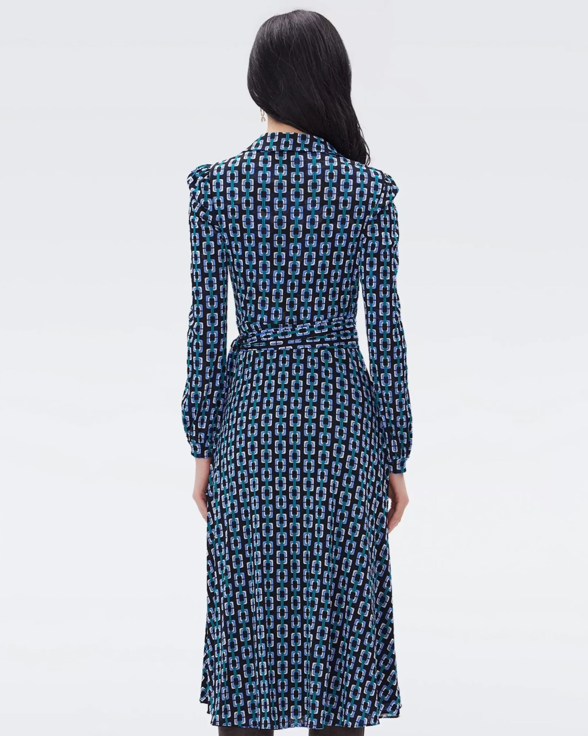 Phoenix Reversible Mesh Wrap Dress-dvf Shop
