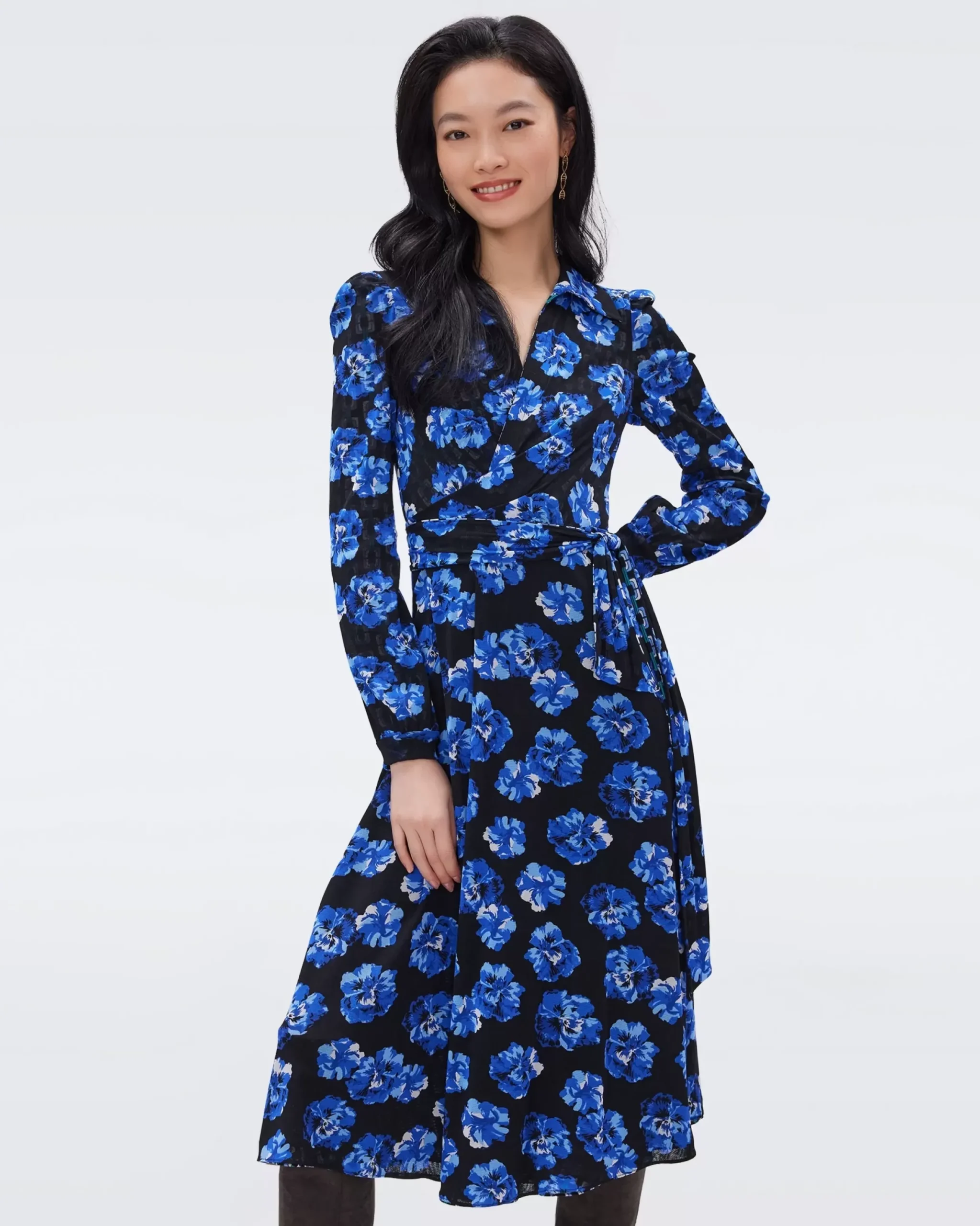 Phoenix Reversible Mesh Wrap Dress-dvf Shop