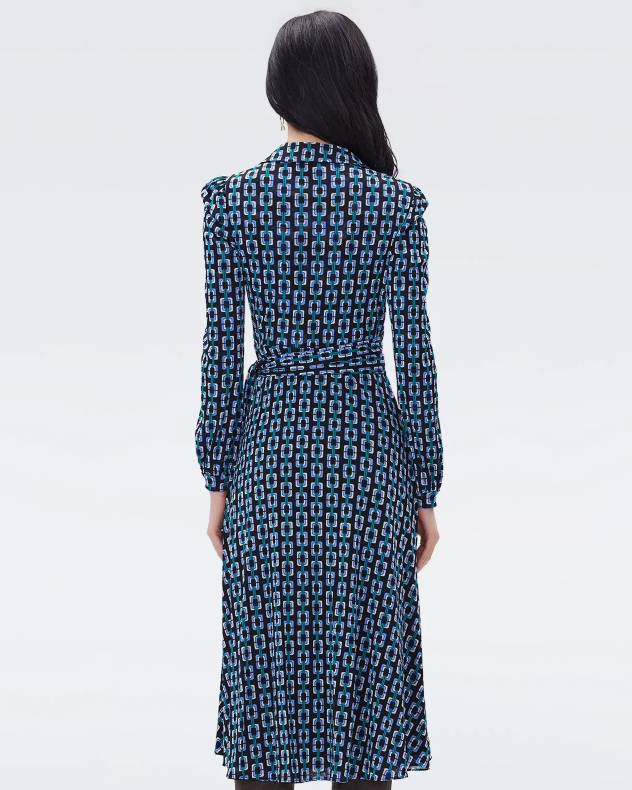 Phoenix Reversible Mesh Wrap Dress-dvf Shop