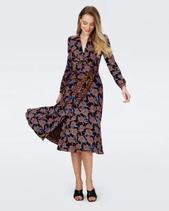Phoenix Reversible Mesh Wrap Dress-dvf Online