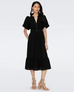 Polina Cotton Dress-dvf Shop