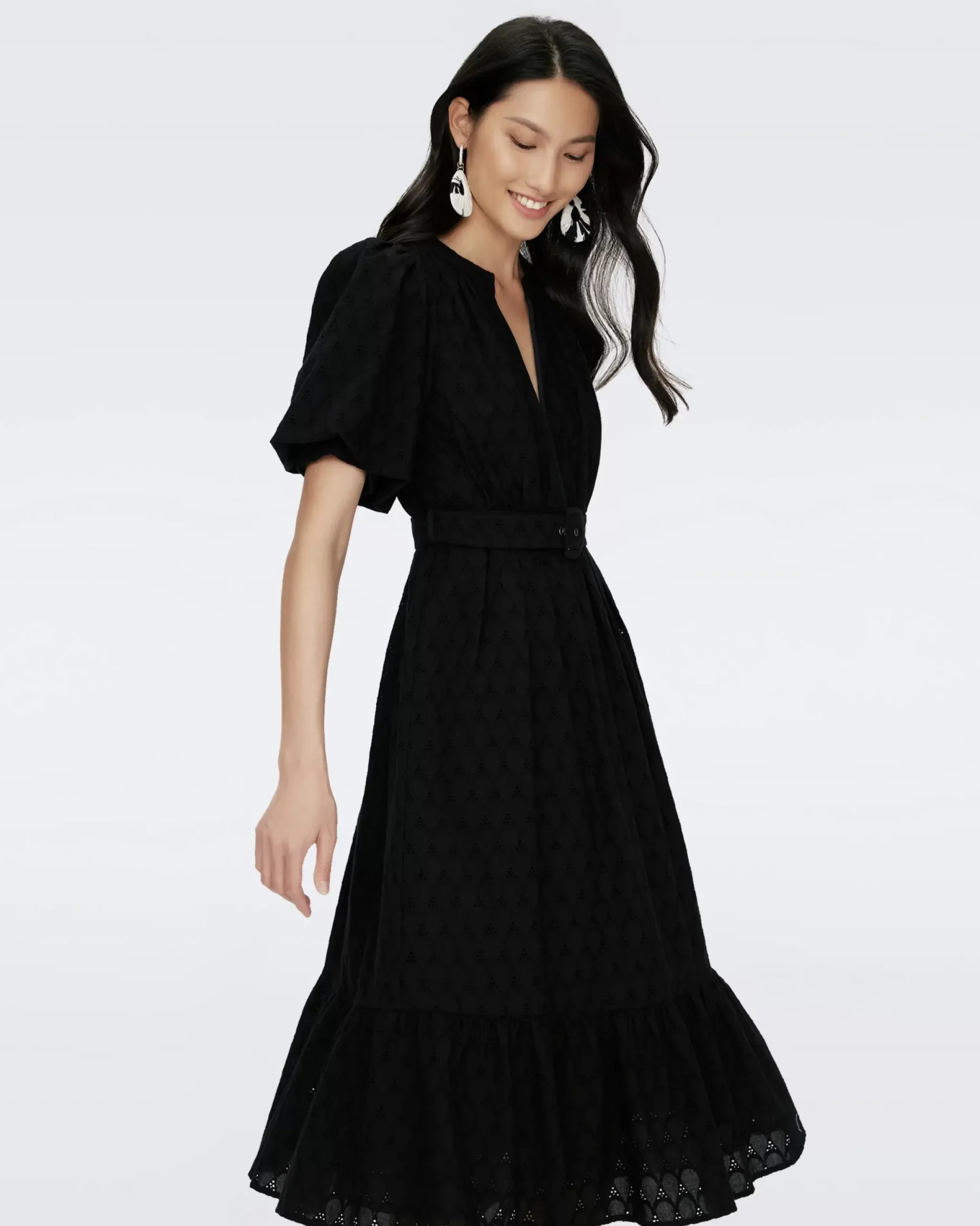 Polina Cotton Dress-dvf Shop