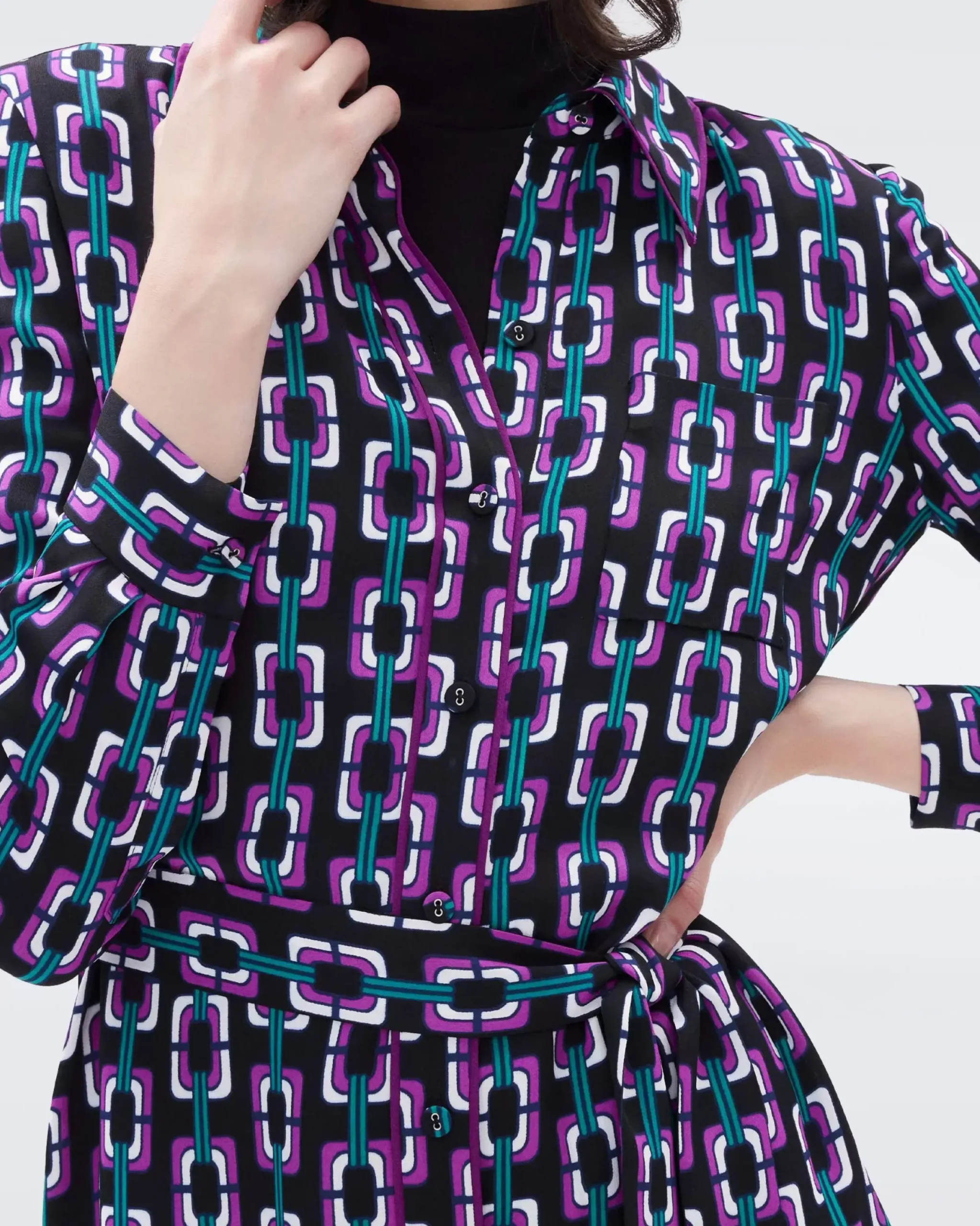 Prita Shirt Dress-dvf Store