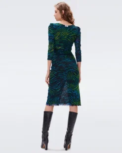Priyanka Reversible Mesh Dress-dvf Fashion