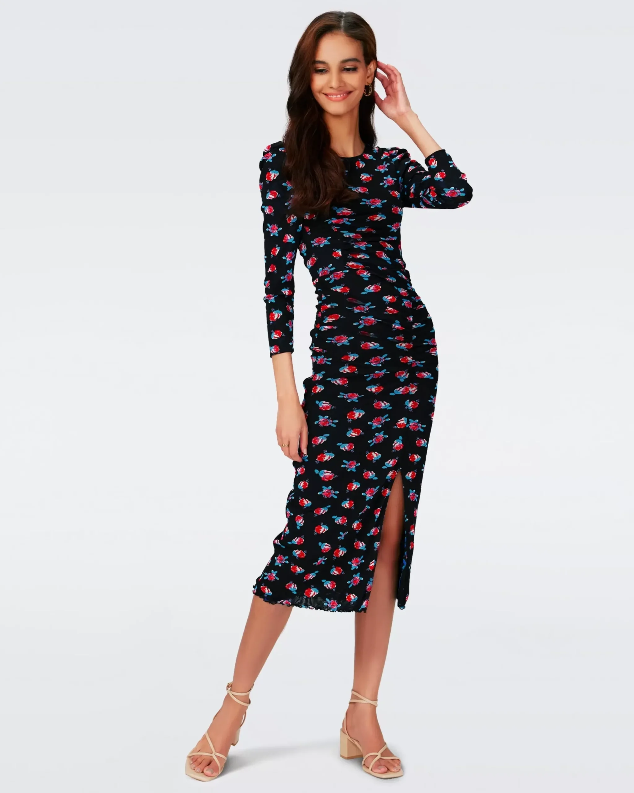 Priyanka Reversible Mesh Dress-dvf Shop