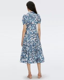 Queena Cotton Dress-dvf Best