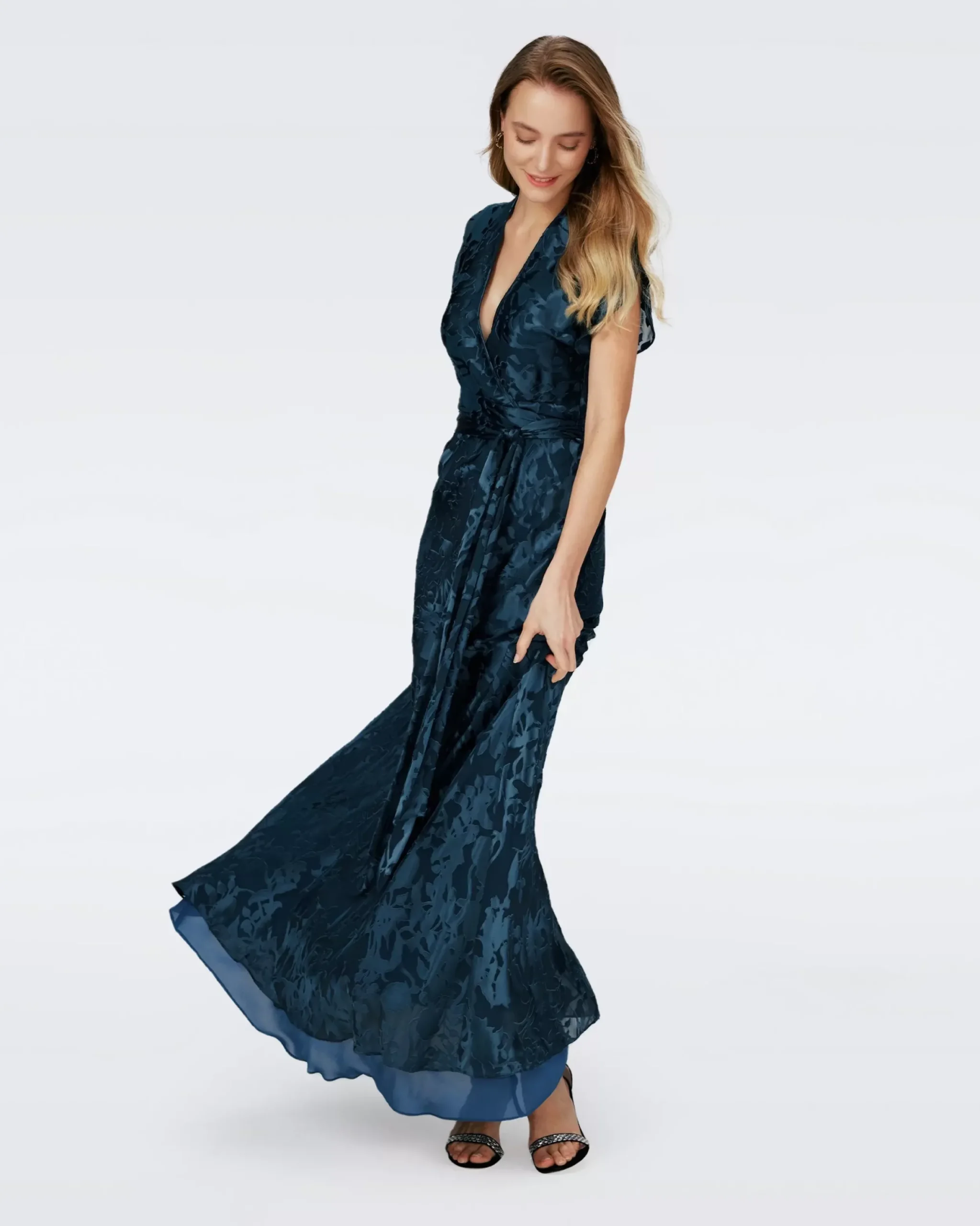 Roselin Faux Wrap Dress-dvf Outlet