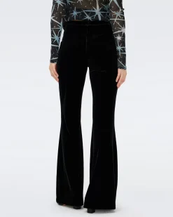 Ruthette Velvet Pants-dvf Outlet