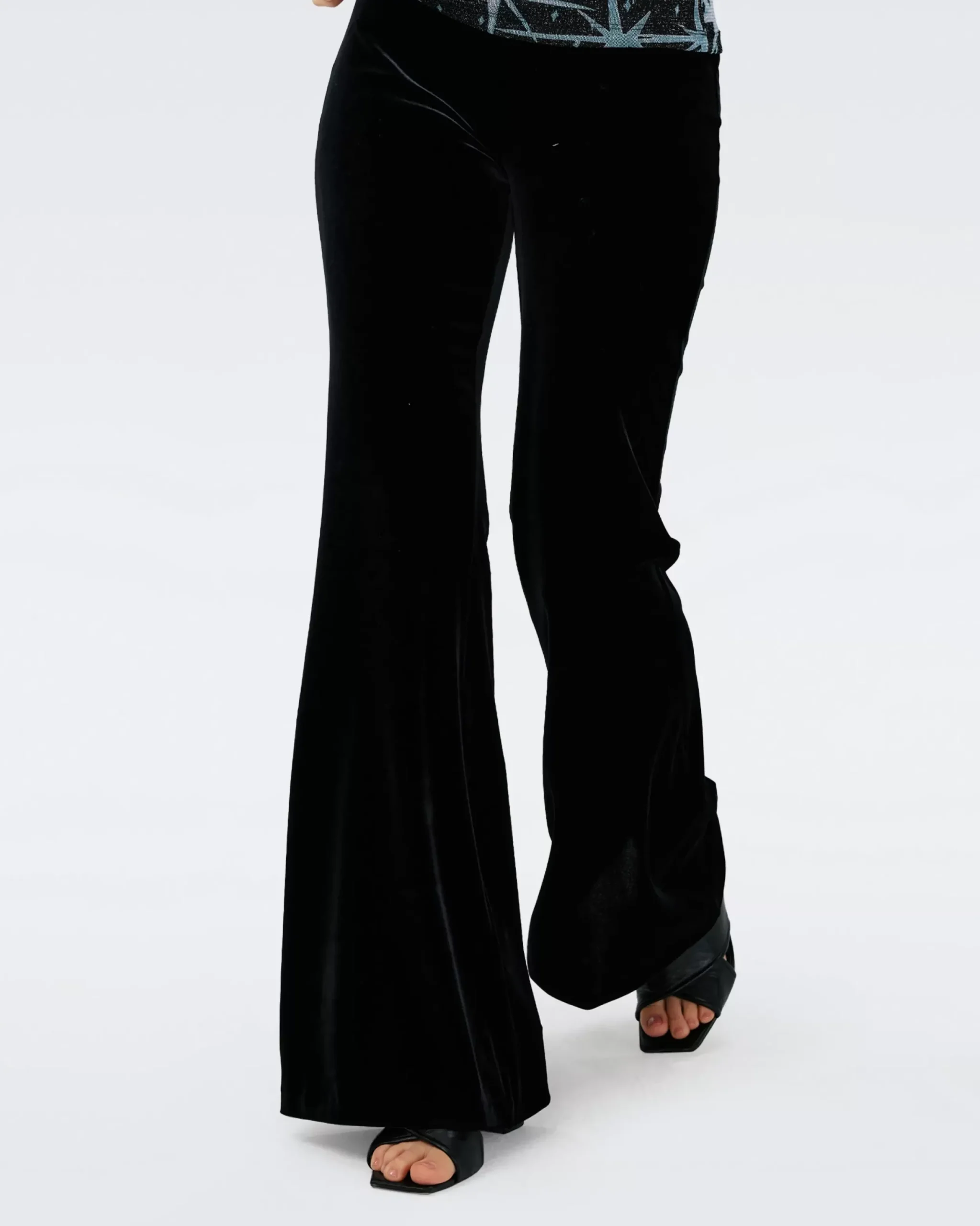 Ruthette Velvet Pants-dvf Outlet