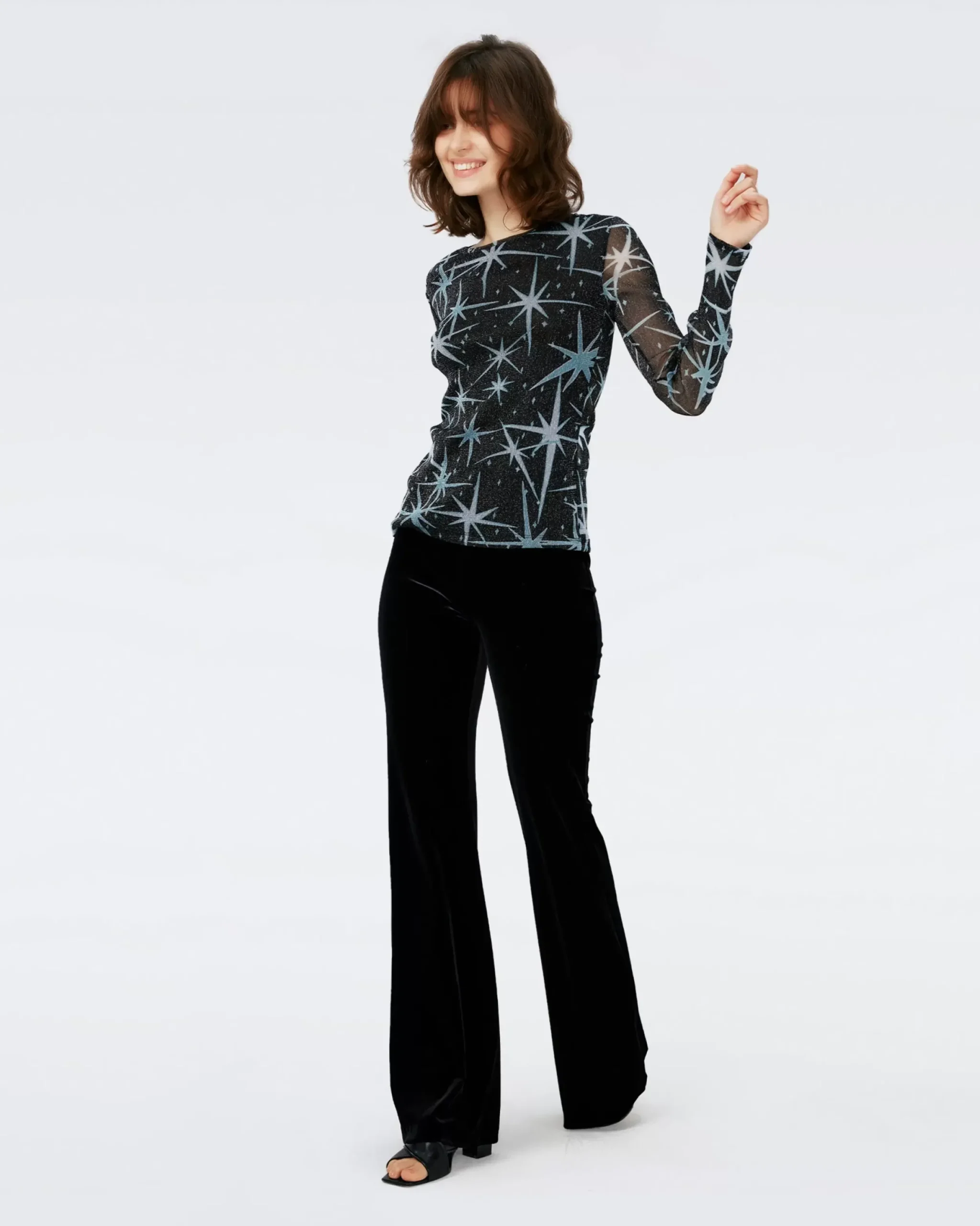 Ruthette Velvet Pants-dvf Outlet