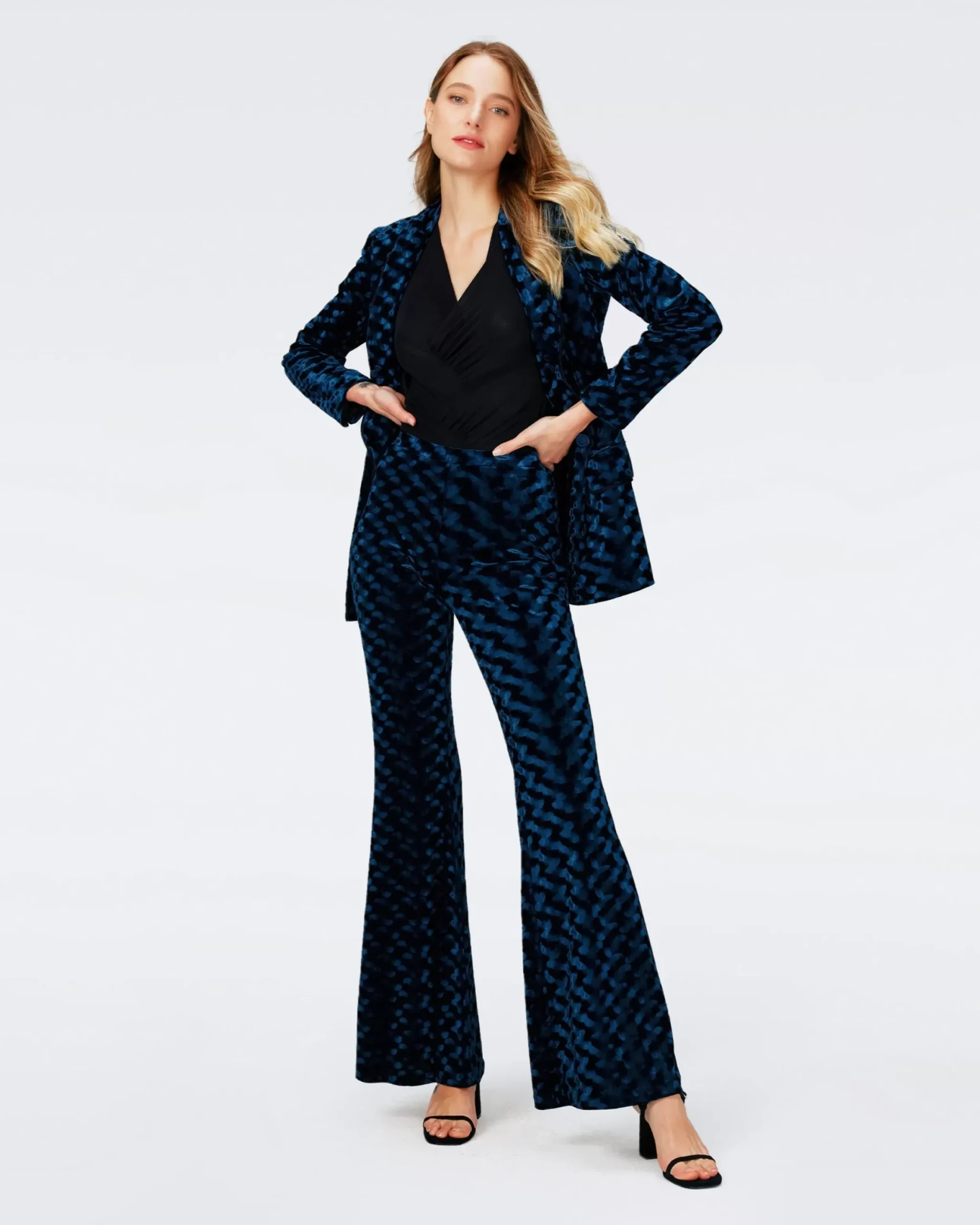 Ruthette Velvet Pants-dvf Discount