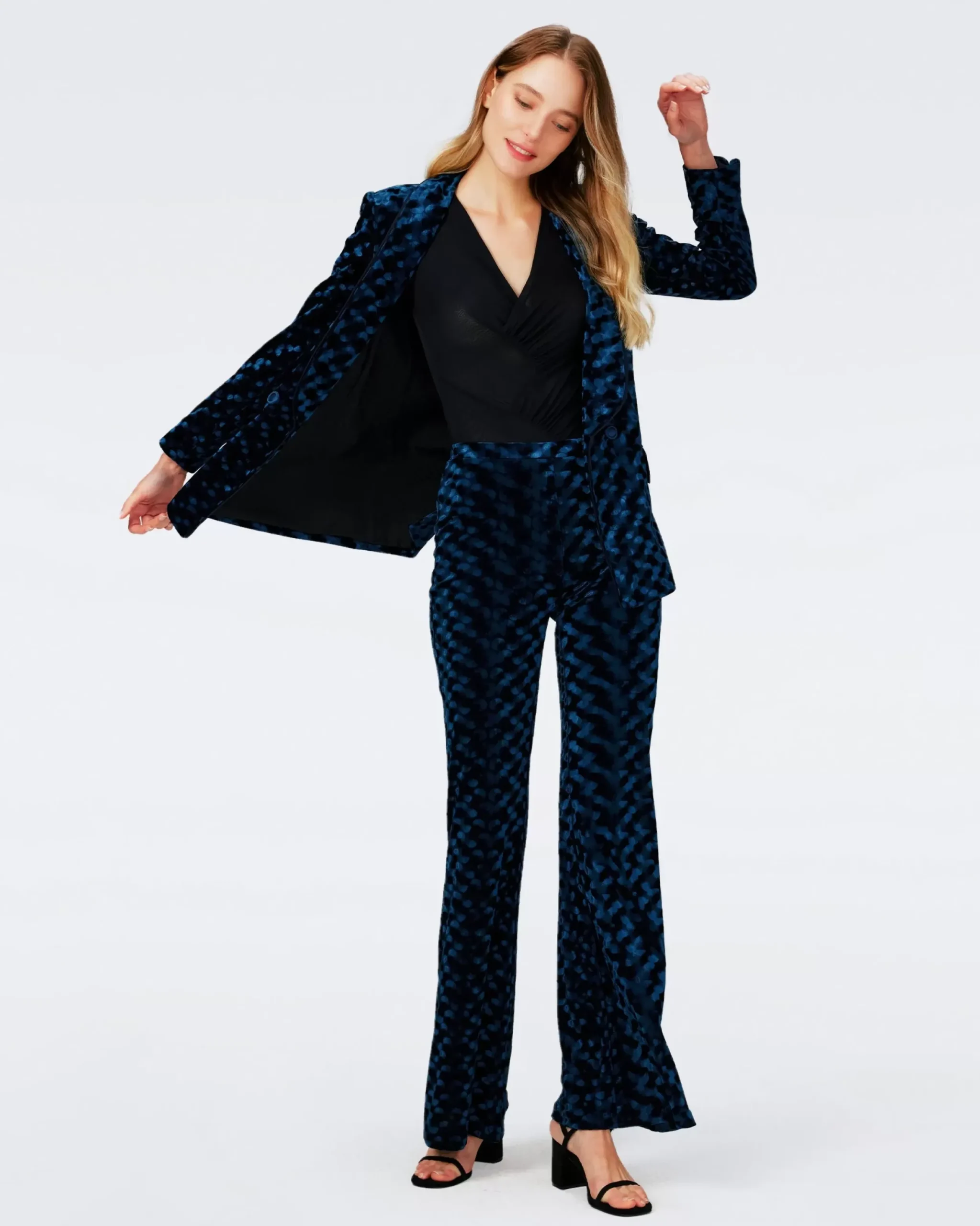 Ruthette Velvet Pants-dvf Discount