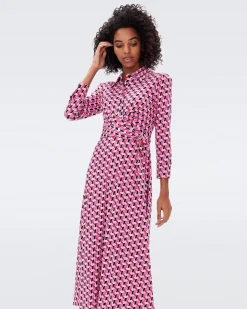 Sana Wrap Dress-dvf Shop