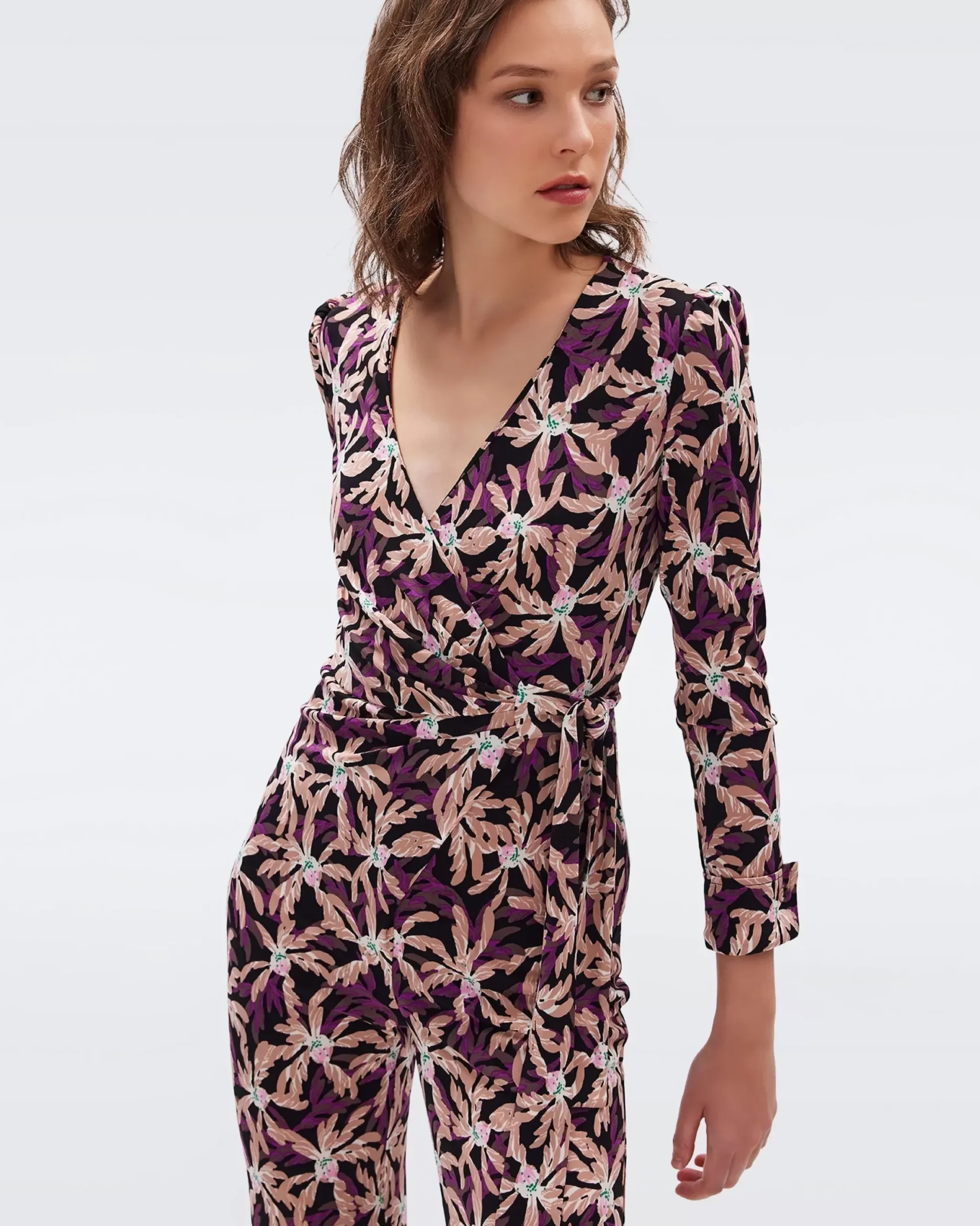 Seoul Wrap Jumpsuit-dvf Best Sale