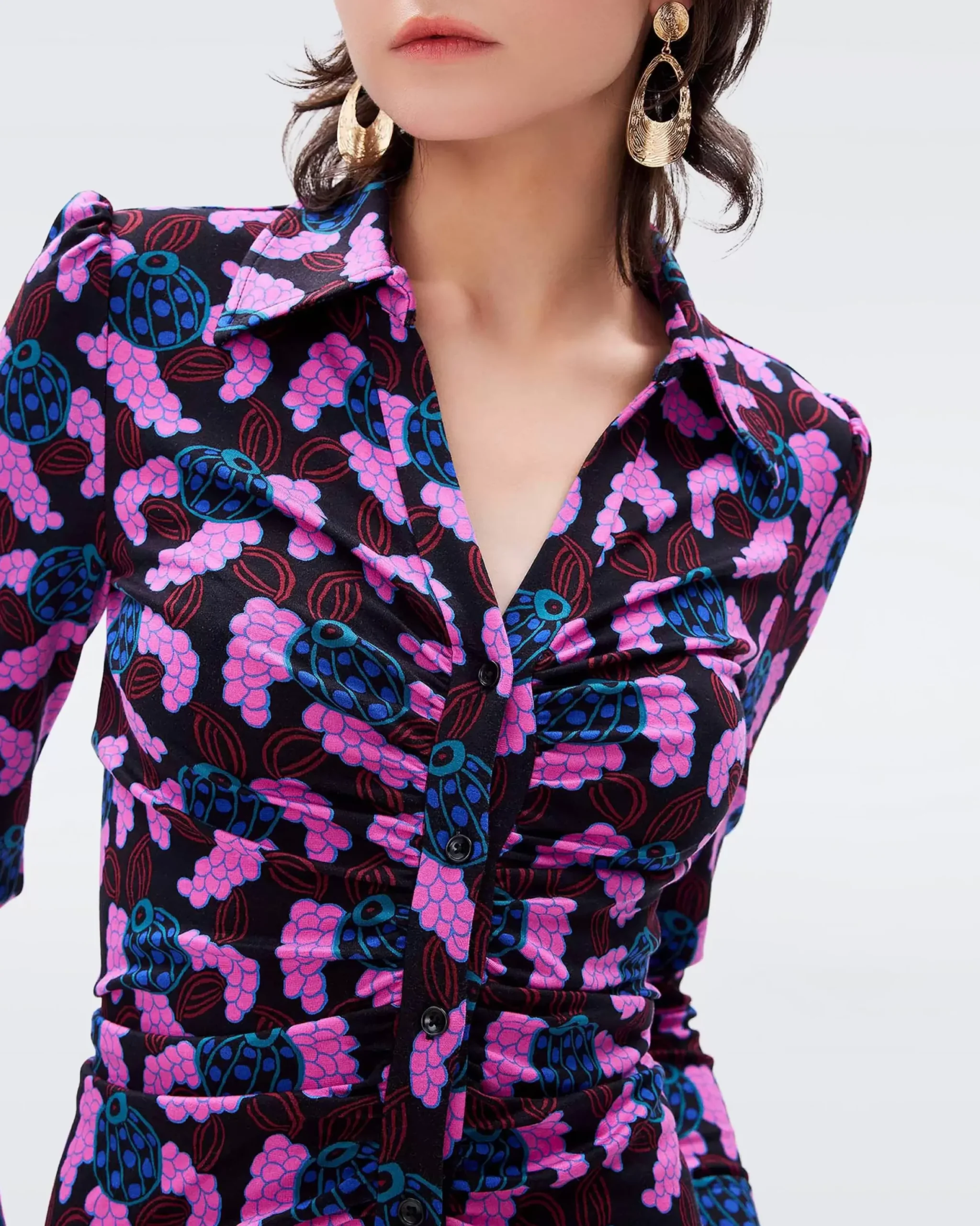 Sheska Shirt Dress-dvf Cheap