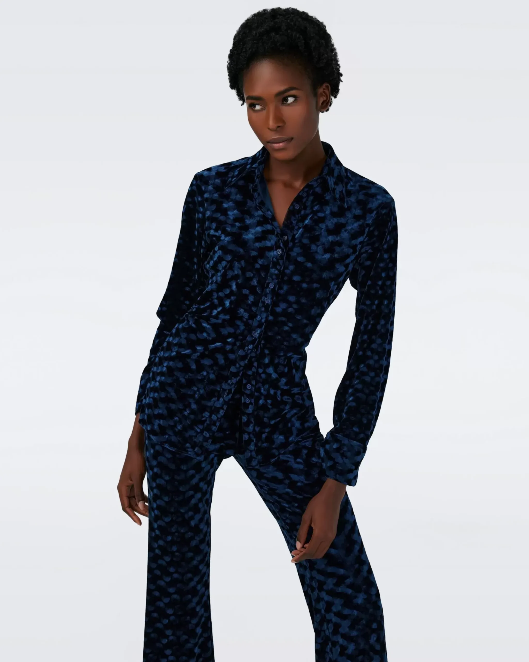 Soluck Velvet Top-dvf Sale
