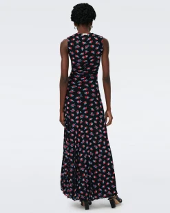Solveigh Reversible Mesh Dress-dvf Clearance