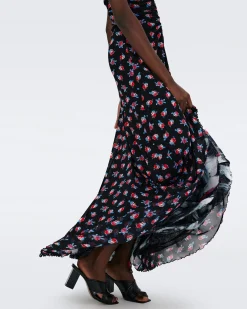 Solveigh Reversible Mesh Dress-dvf Clearance