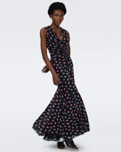 Solveigh Reversible Mesh Dress-dvf Clearance