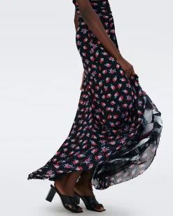Solveigh Reversible Mesh Dress-dvf Clearance