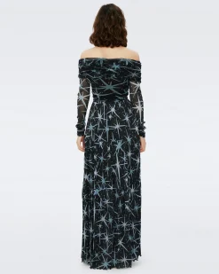 Stassi Metallic Mesh Dress-dvf Hot