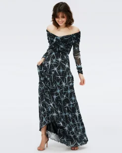 Stassi Metallic Mesh Dress-dvf Hot