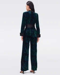Vegas Velvet Jumpsuit-dvf Cheap
