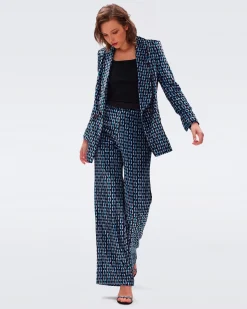 Vegas Velvet Pants-dvf Sale