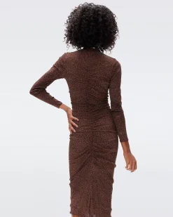 Verina Reversible Mesh Dress-dvf Shop
