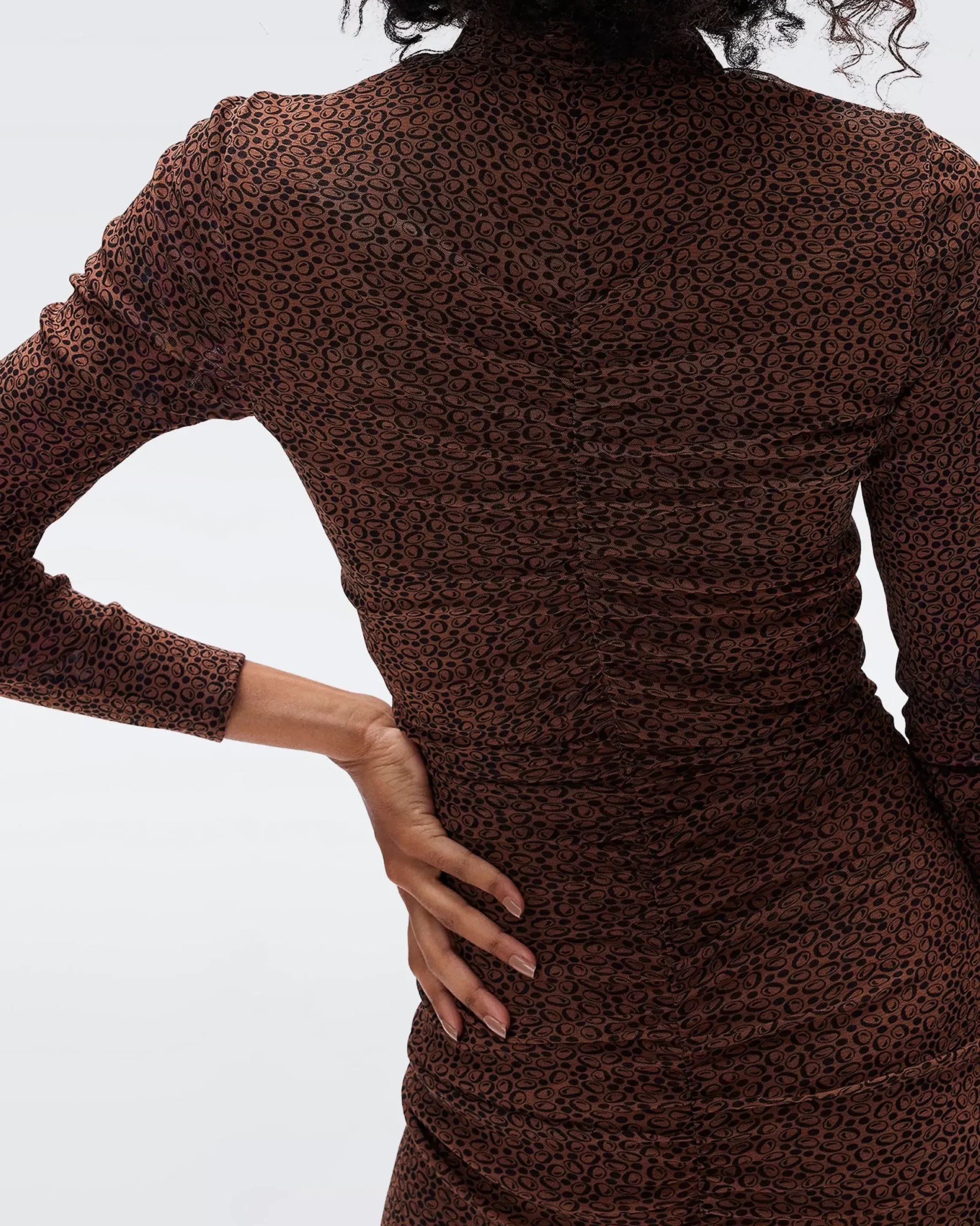 Verina Reversible Mesh Dress-dvf Shop