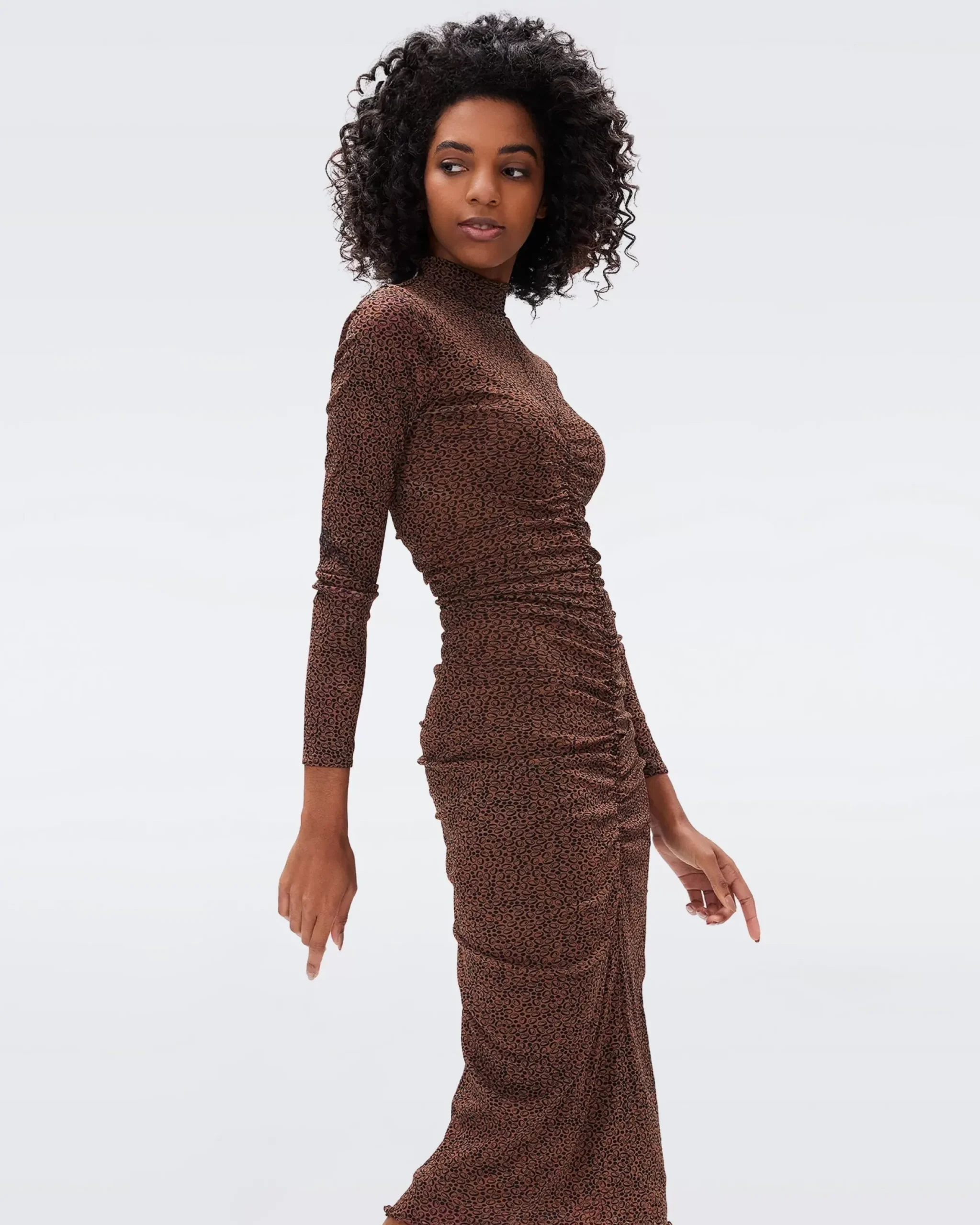 Verina Reversible Mesh Dress-dvf Shop