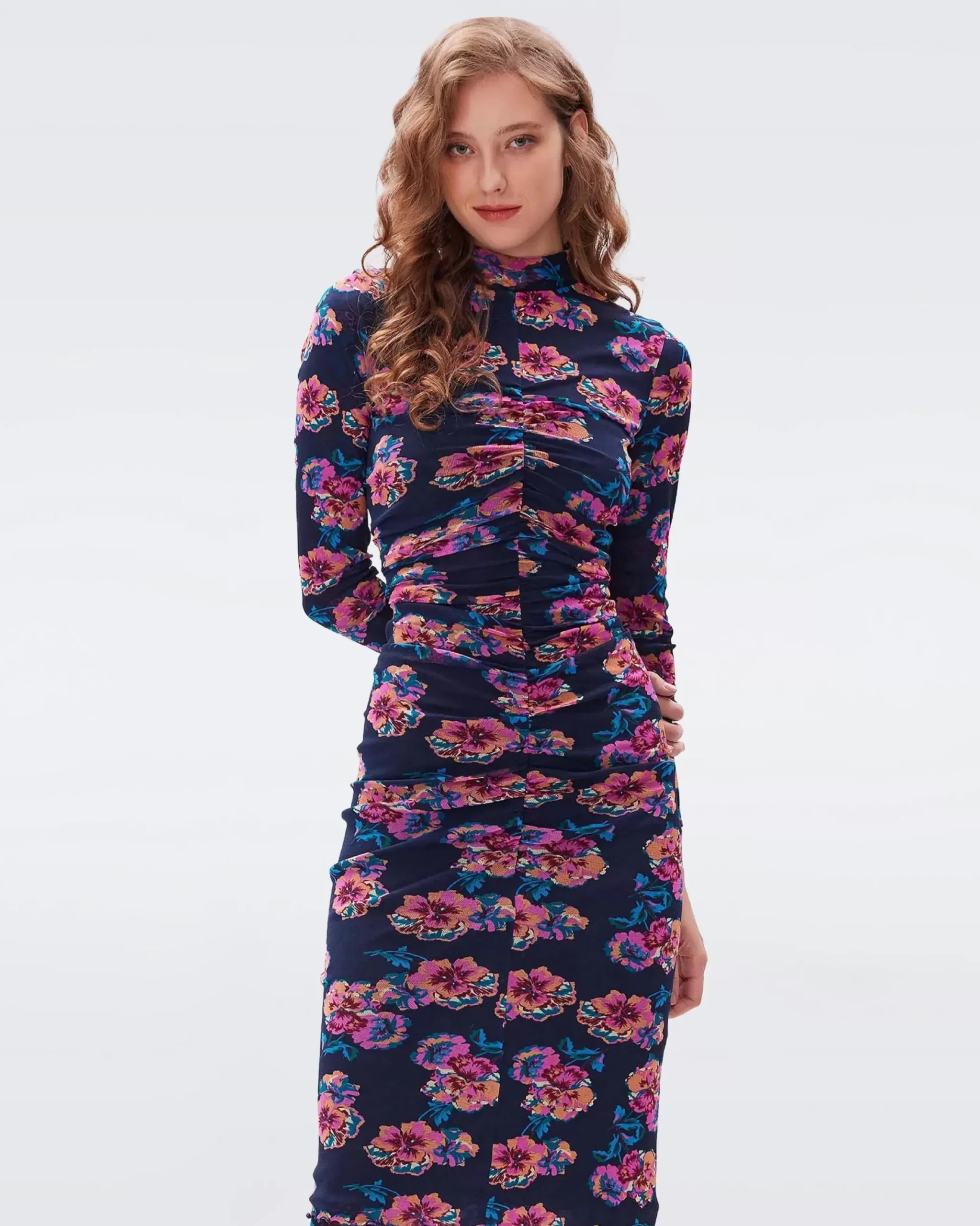 Verina Reversible Mesh Dress-dvf Online