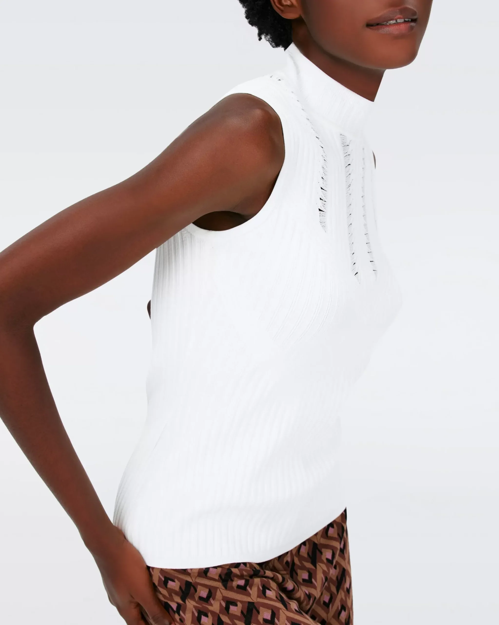Viviane Knit Top-dvf Fashion