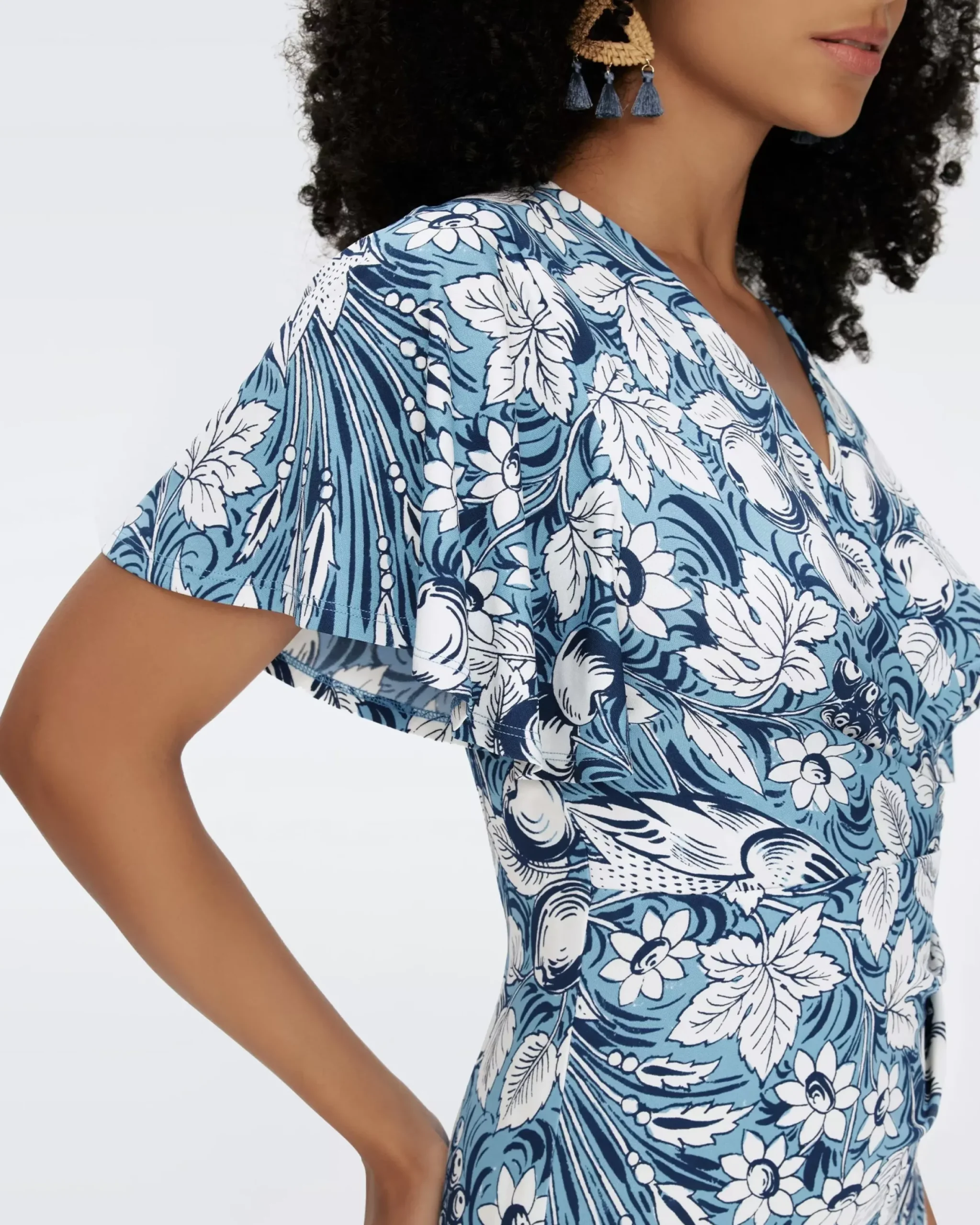 Zetna Wrap Dress-dvf New